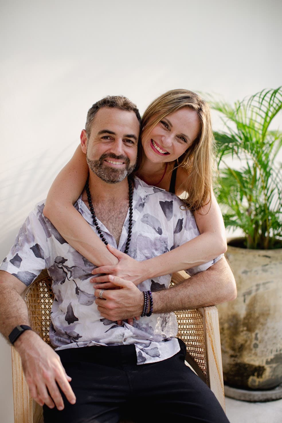 Daria and Barak — co-founders of Mind Artists